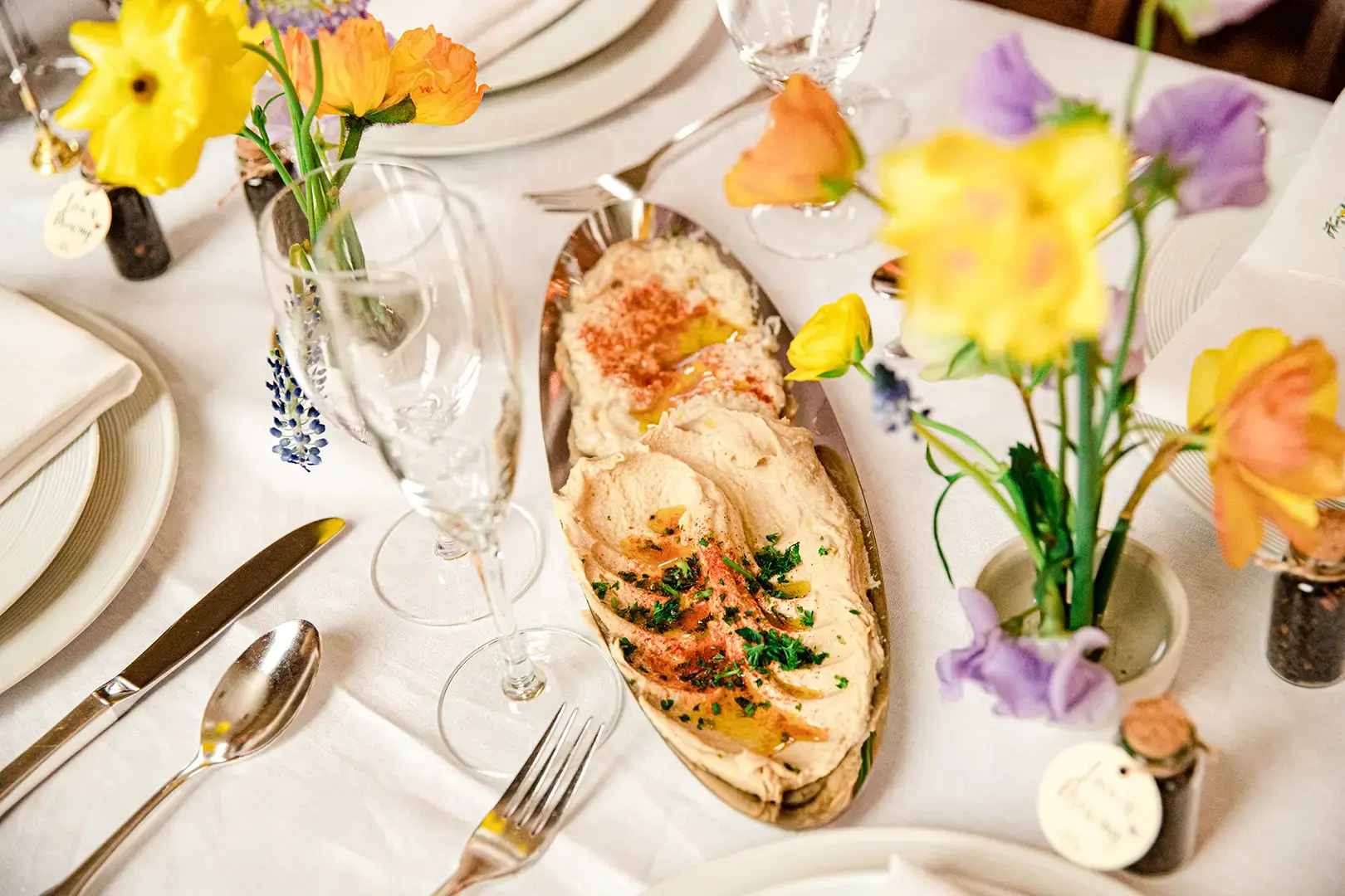 Malooga dishes served at a wedding celebration